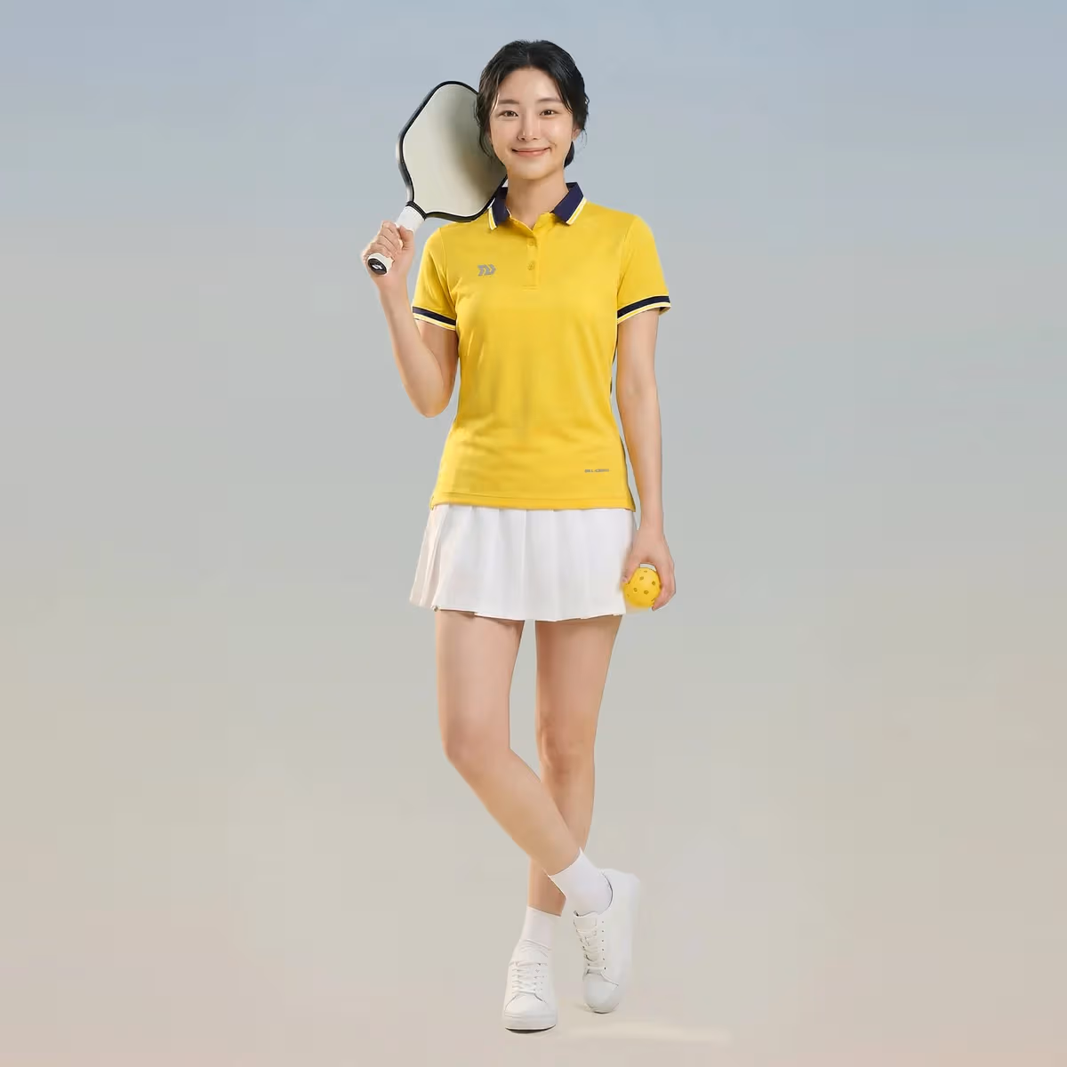 Áo Polo Bulbal Altron 2 Nữ Vàng