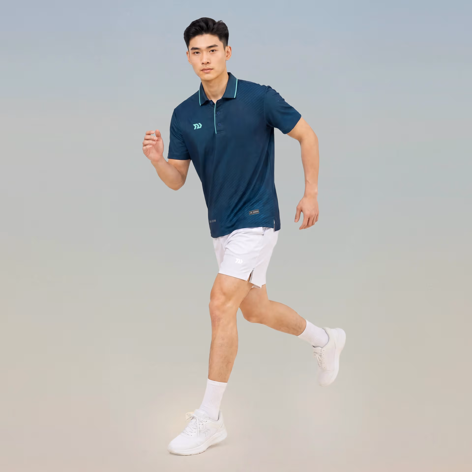 Áo thể thao cổ trụ Nam Bulbal Draco Lông Công 6
