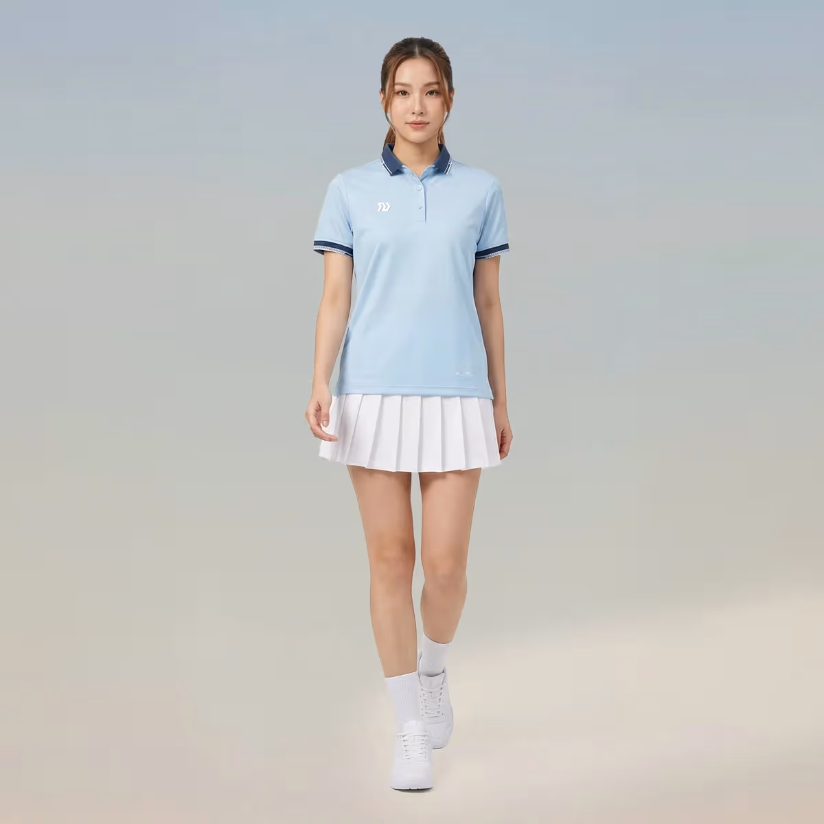 Áo Polo Bulbal Altron 2 Nữ Xanh Biển