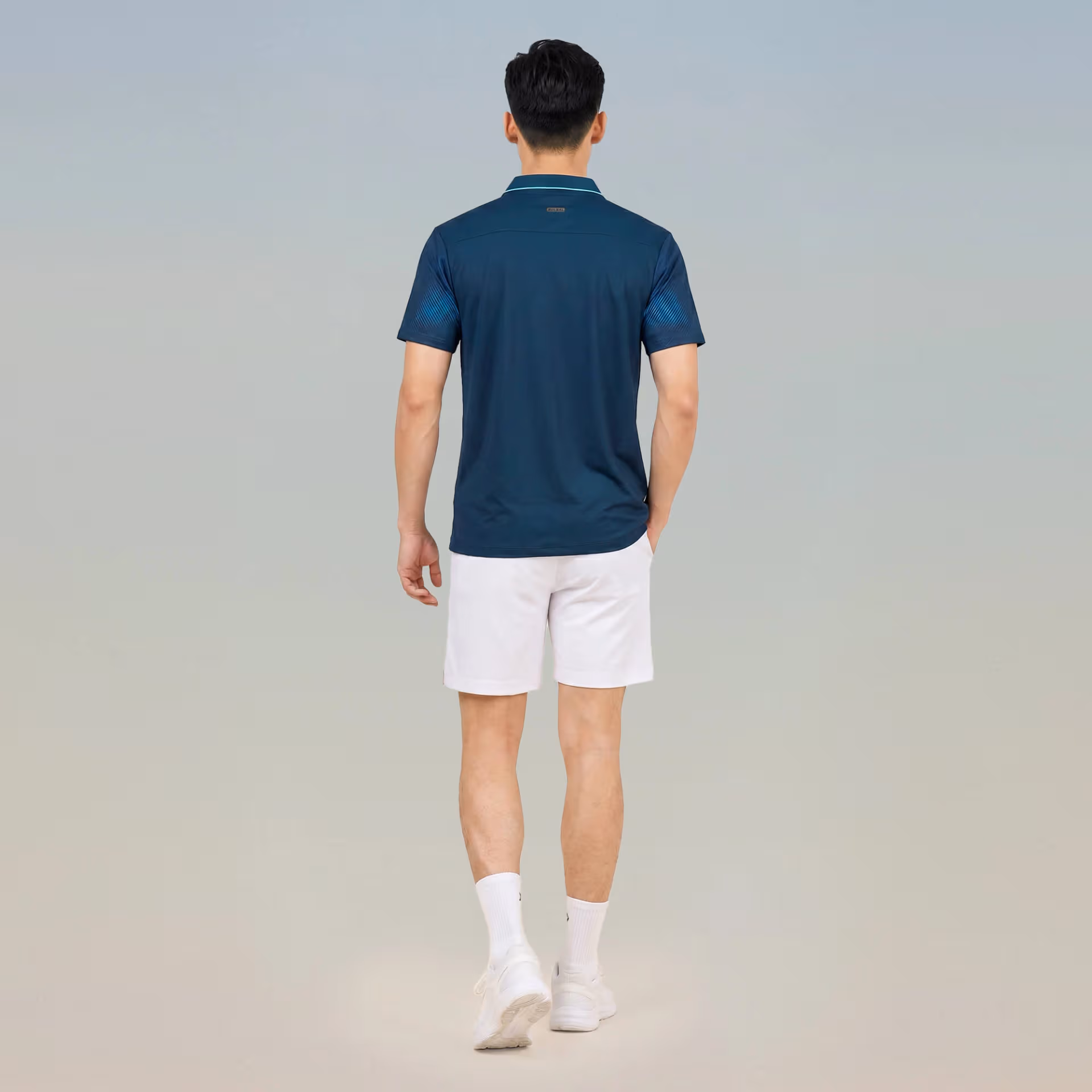 Áo thể thao cổ trụ Nam Bulbal Draco Lông Công 5
