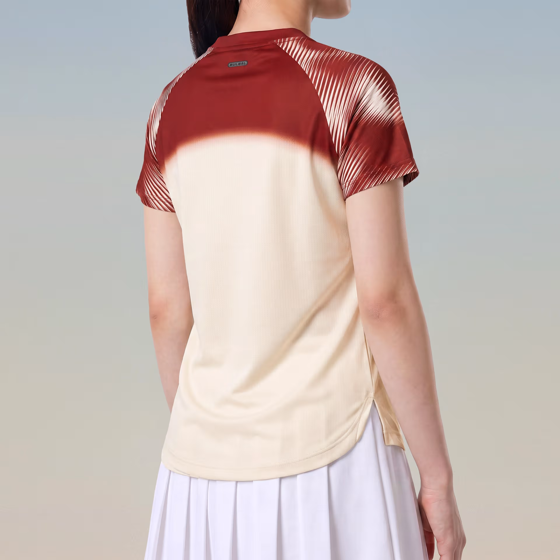 Áo thể thao Nữ Bulbal Lumar 02 Kem Đỏ 4