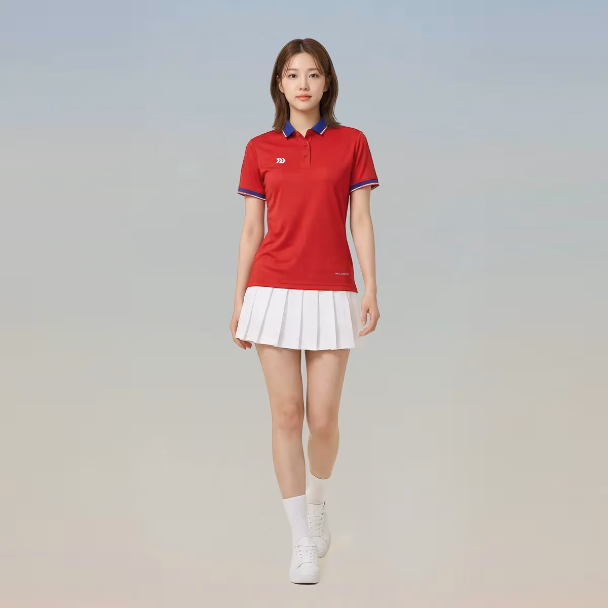 Áo Polo Bulbal Altron 2 Nữ Đỏ