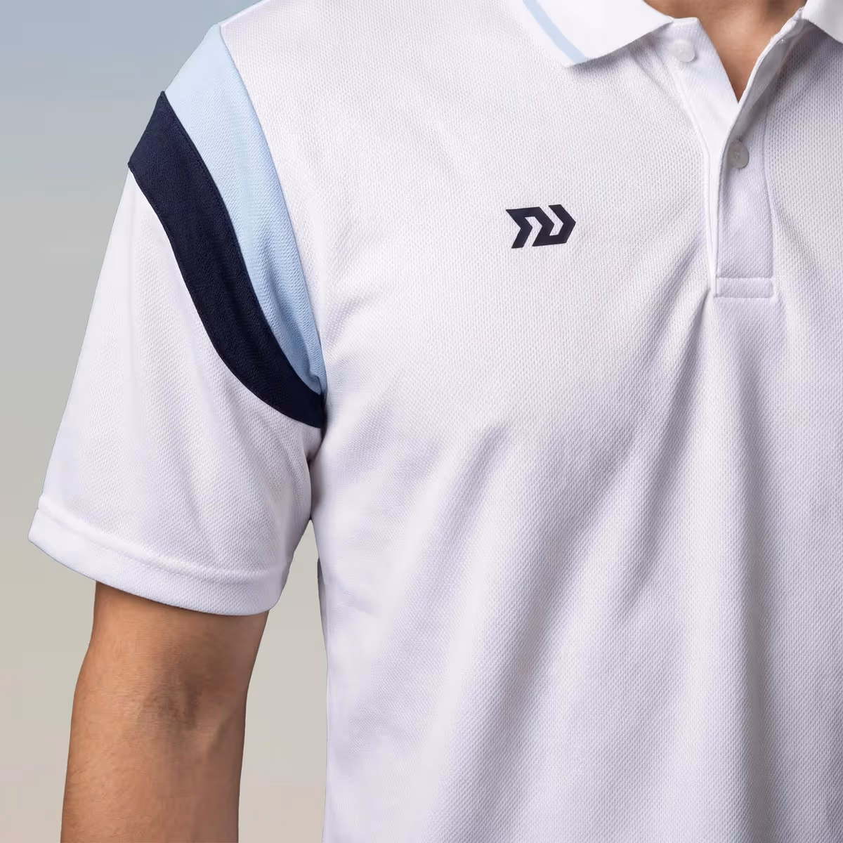 Áo Polo Thể Thao Nam Bulbal Pawn Trắng Biển