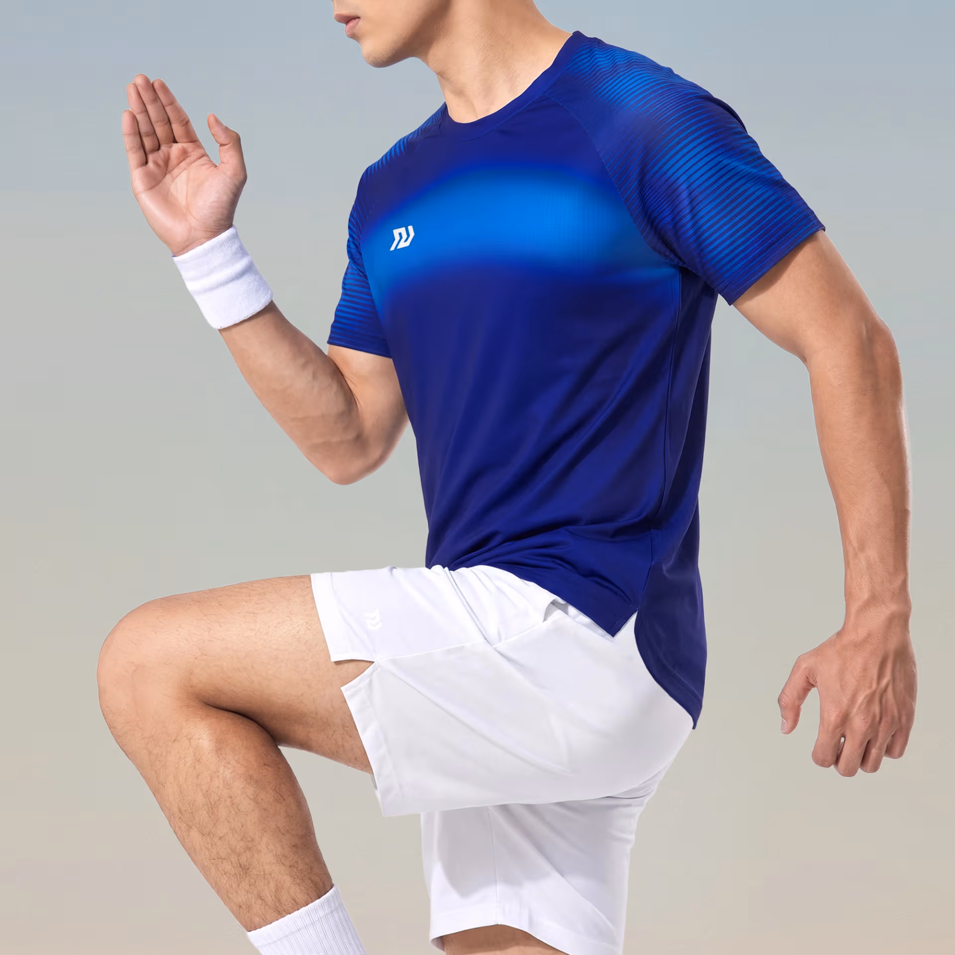 Áo thể thao Nam Bulbal Lumar 02 Xanh Navy 4