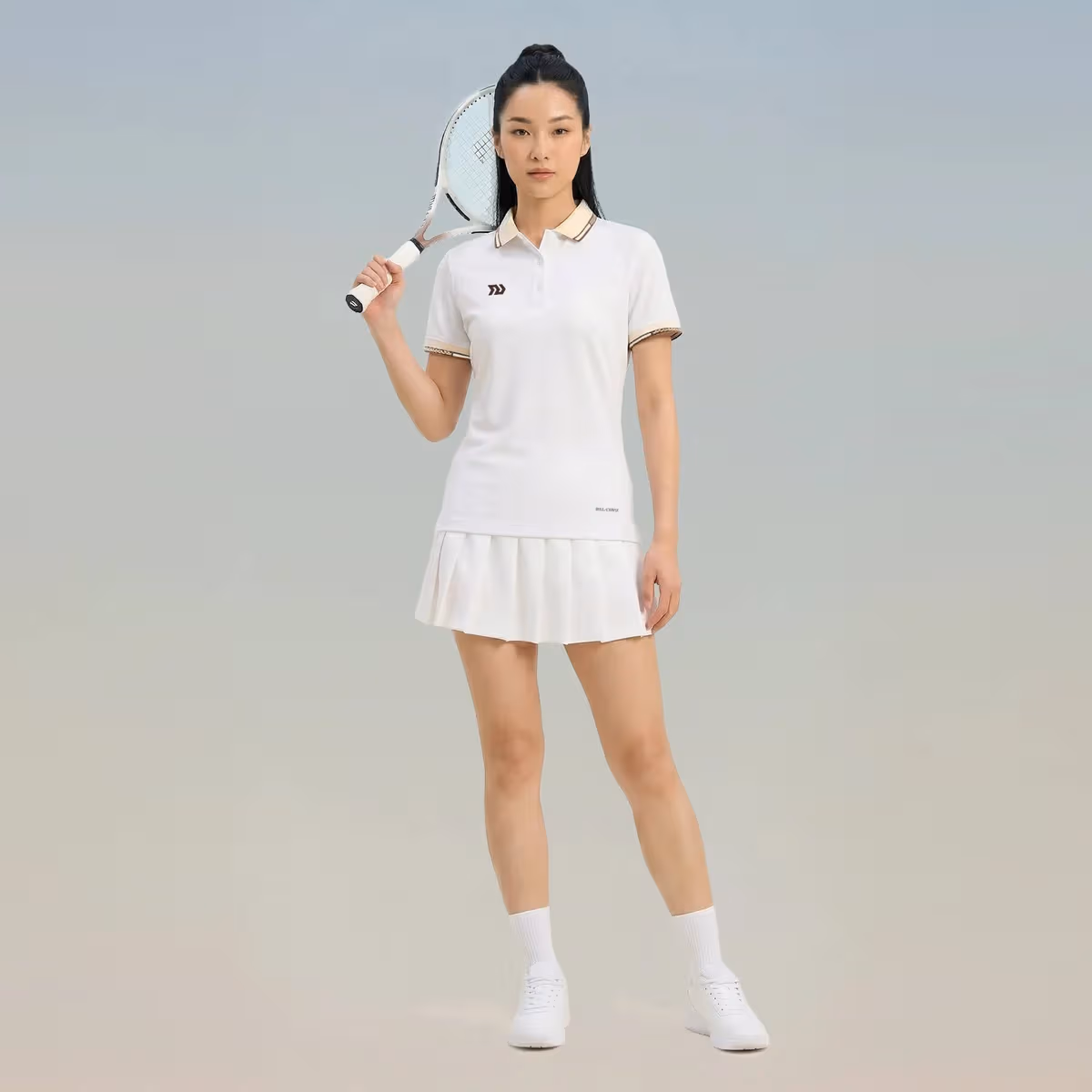 Áo Polo Bulbal Altron 2 Nữ Trắng