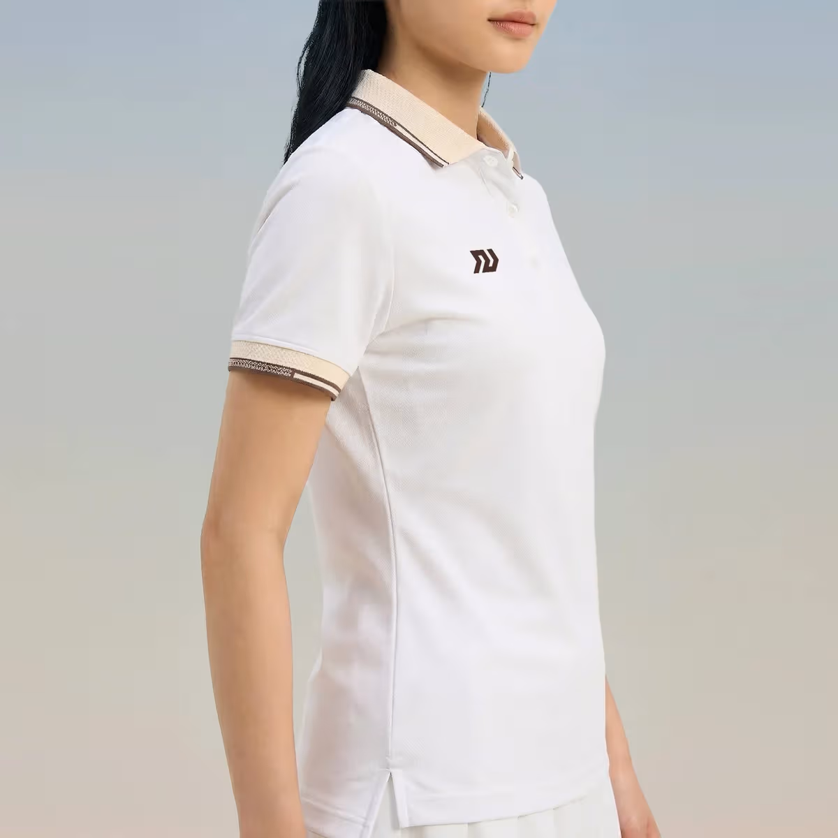 Áo Polo Bulbal Altron 2 Nữ Trắng