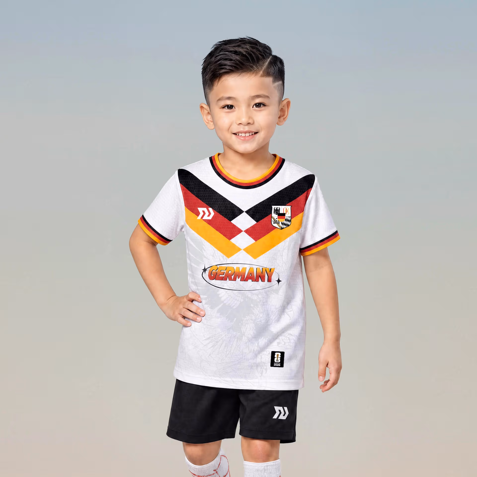 Bulbal Kid WC26 Trắng Đen 1