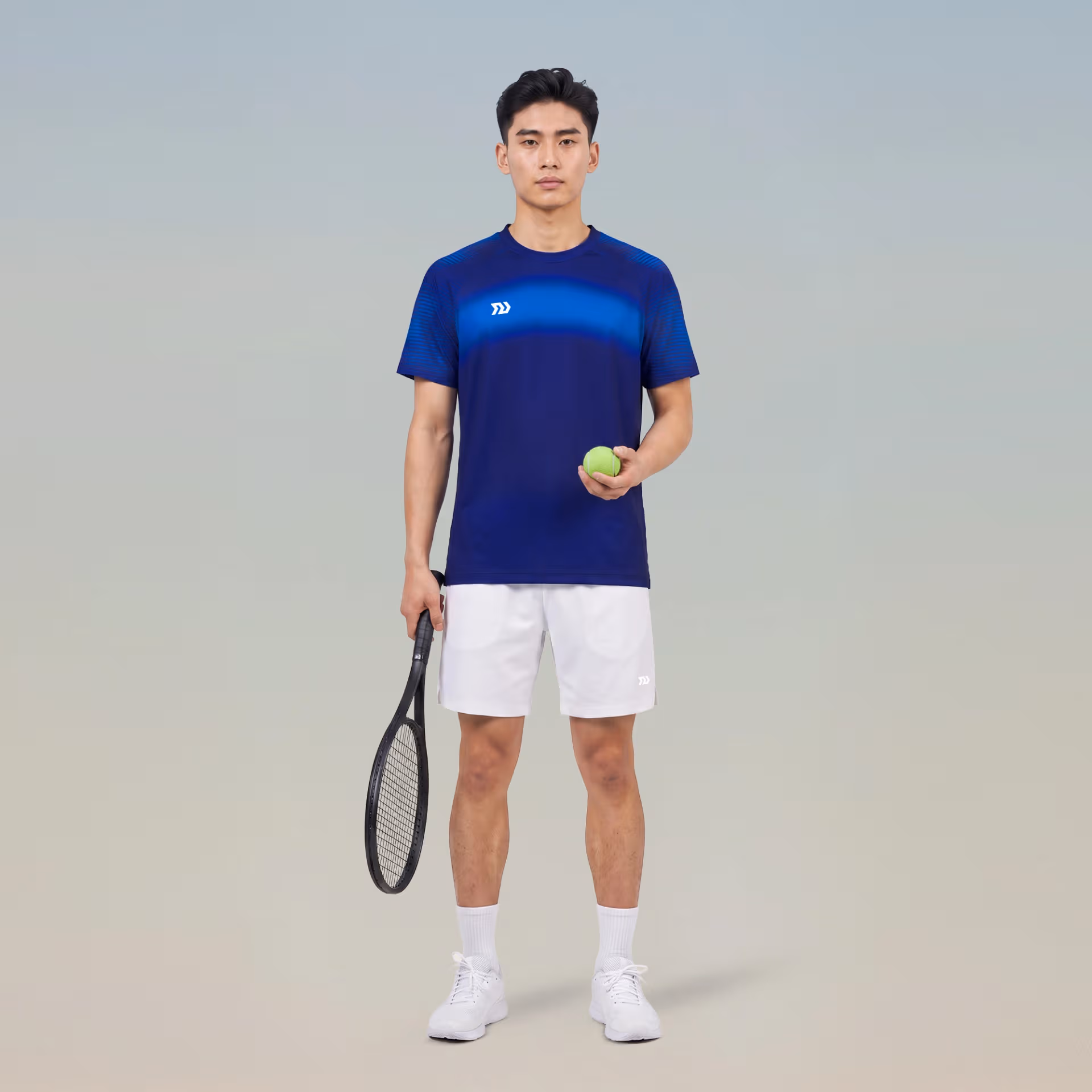 Áo thể thao Nam Bulbal Lumar 02 Xanh Navy 6