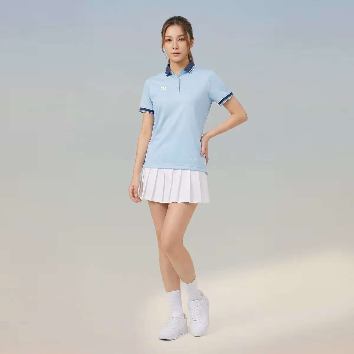 Áo Polo Bulbal Altron 2 Nữ Xanh Biển