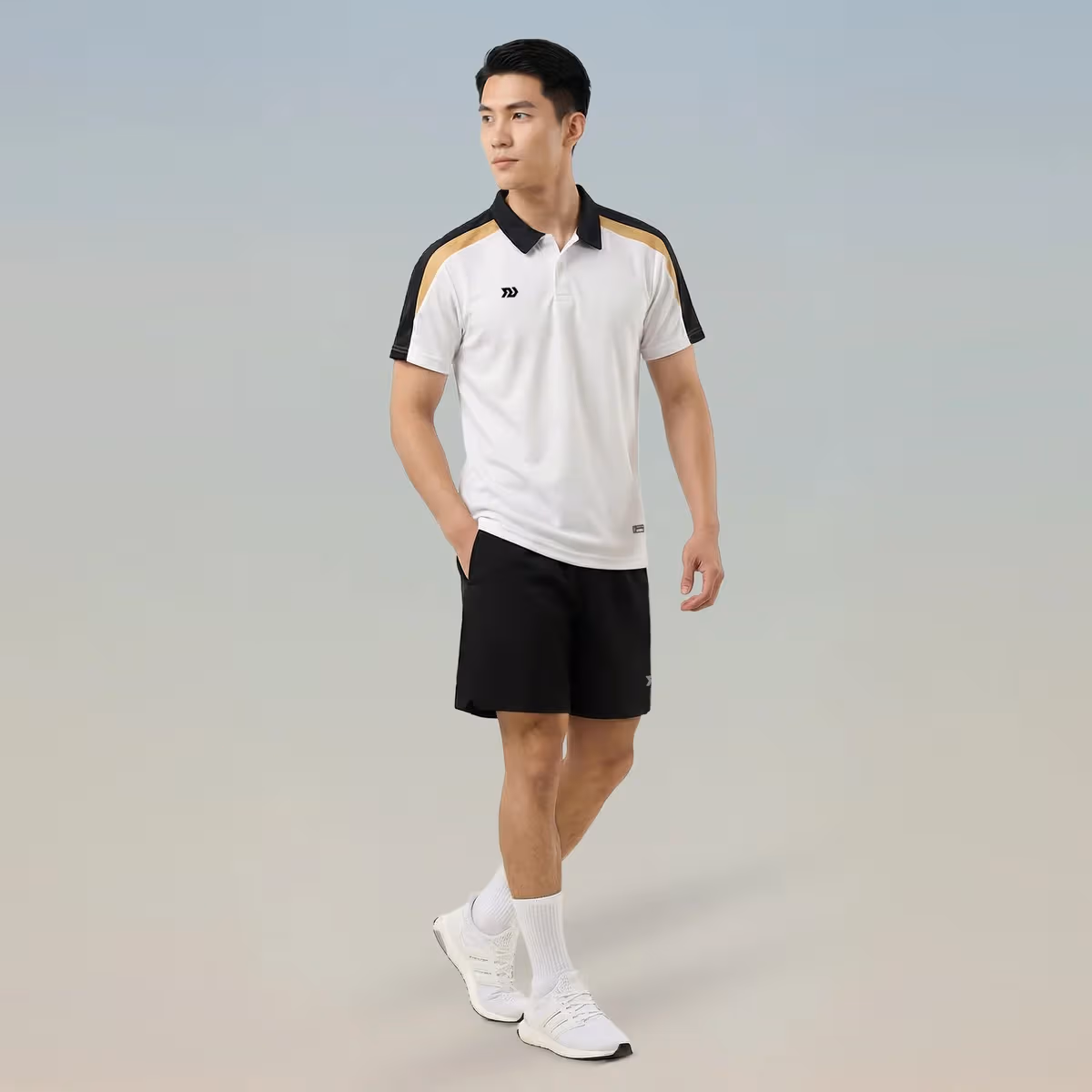 Quần Short Thể Thao Bulbal Waso 18 Đen