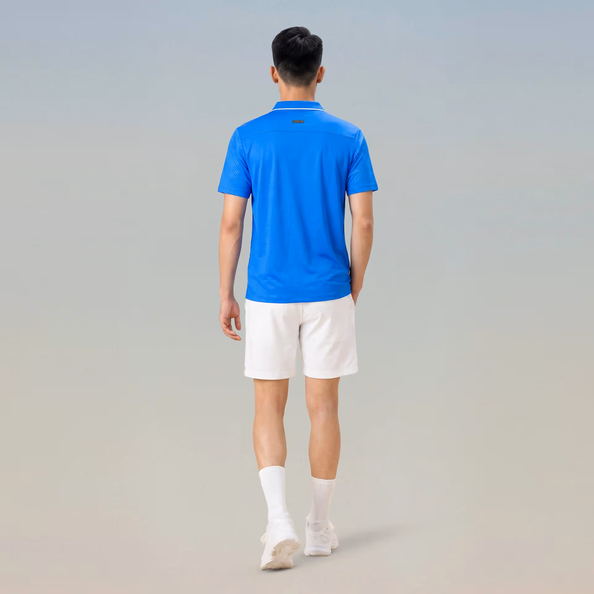 Áo thể thao cổ trụ Nam Bulbal Draco Xanh Ya 5