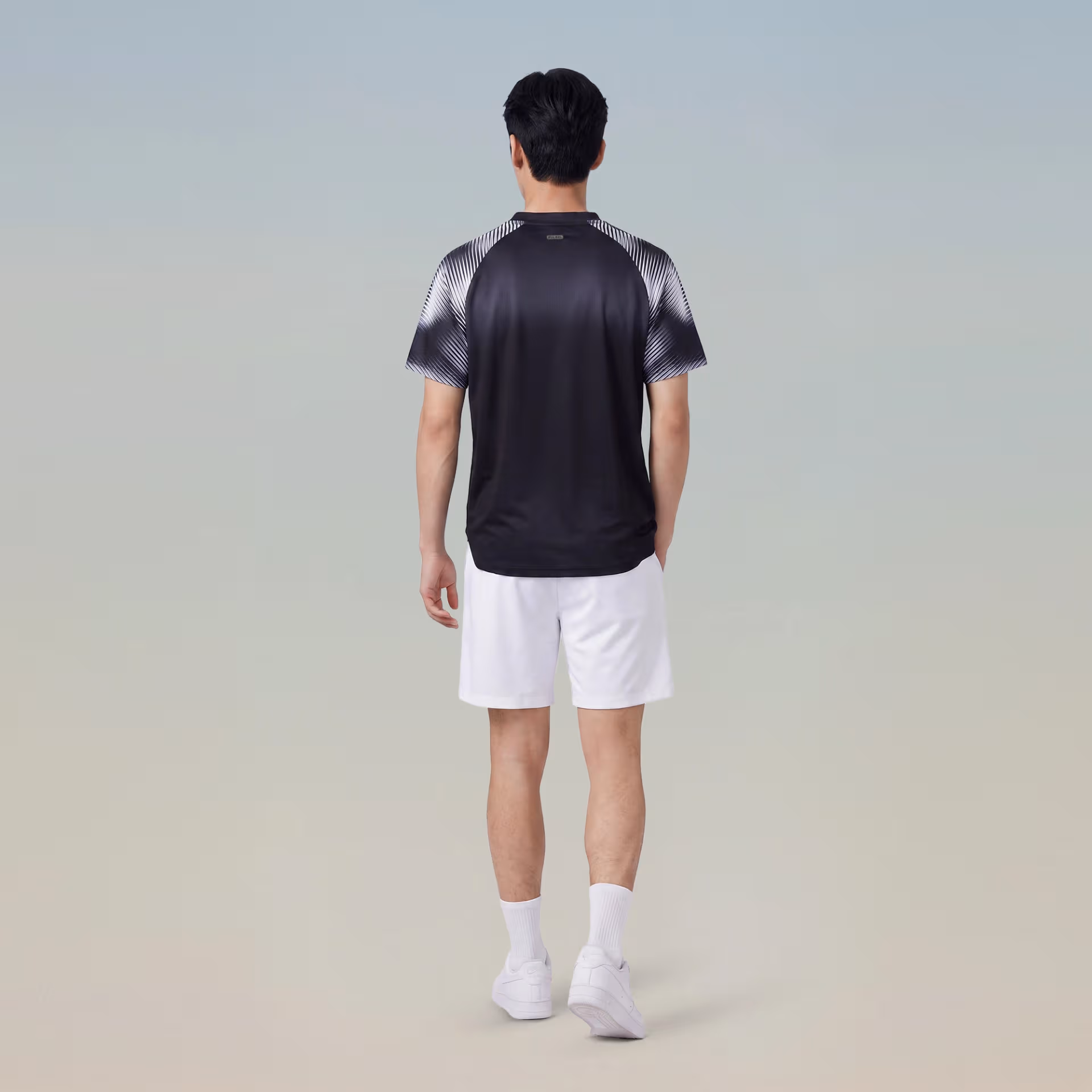 Áo thể thao Nam Bulbal Lumar 02 Đen Xám 5