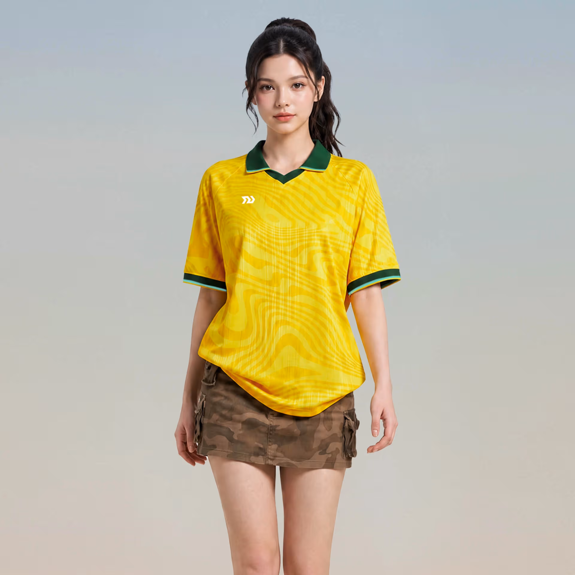 Áo Polo Bulbal Jersey WC26 Vàng 2