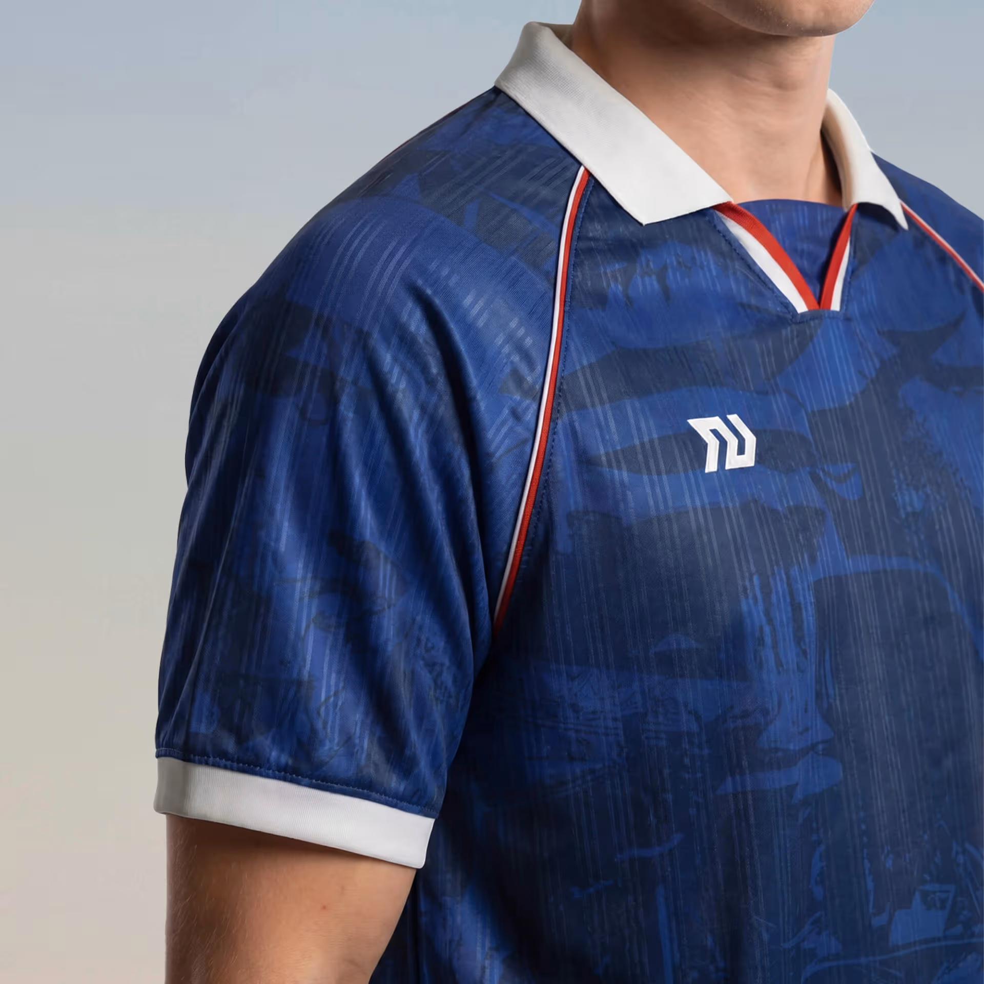 Áo Polo Bulbal Jersey WC26 Xanh Đen 4