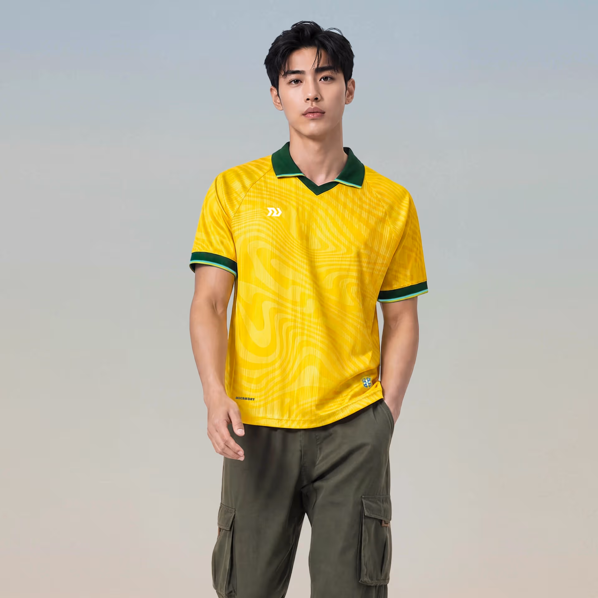 Áo Polo Bulbal Jersey WC26 Vàng 1