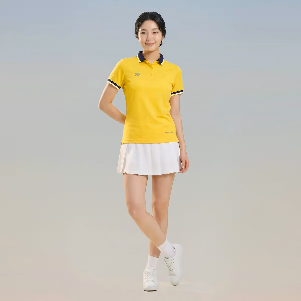 Áo Polo Bulbal Altron 2 Nữ Vàng