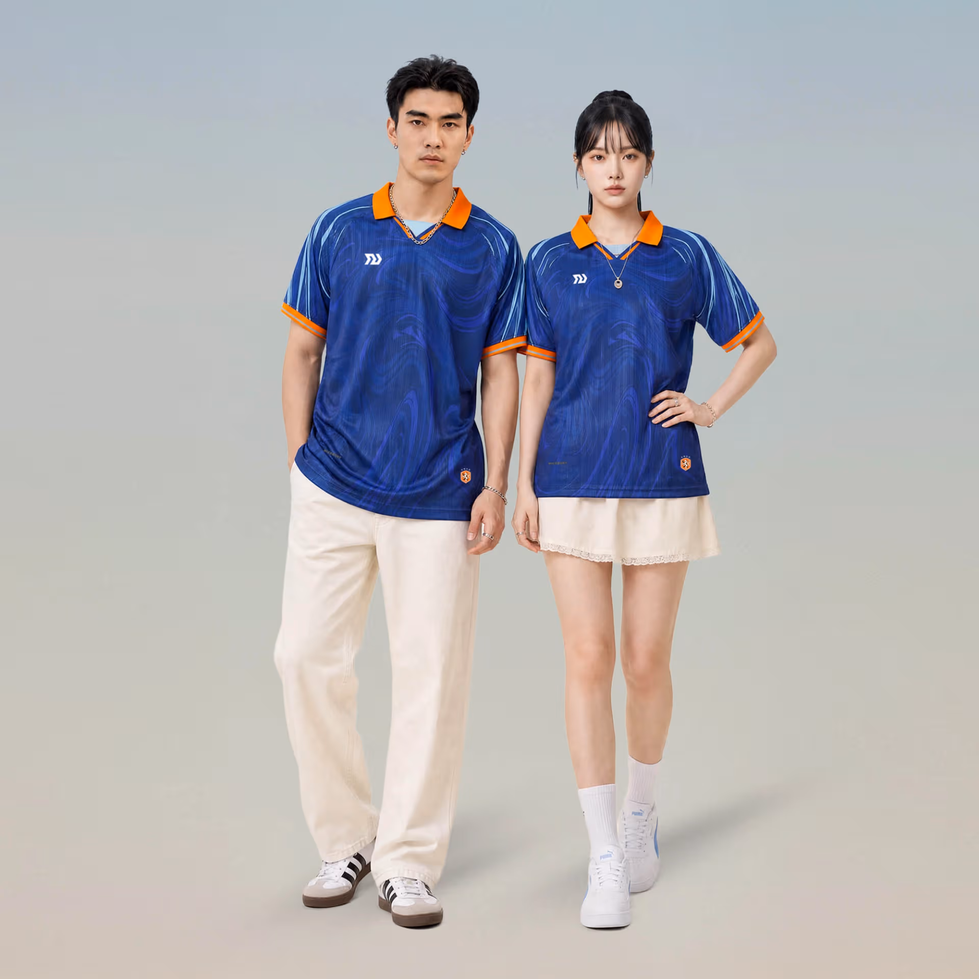 Áo Polo Bulbal Jersey WC26 Cam Navy 8