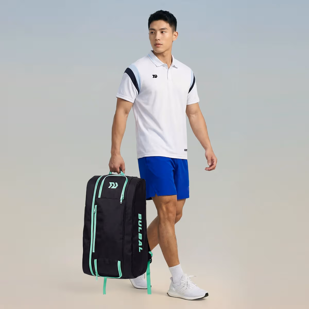 Quần Short Thể Thao Bulbal Waso 18 Xanh Bích