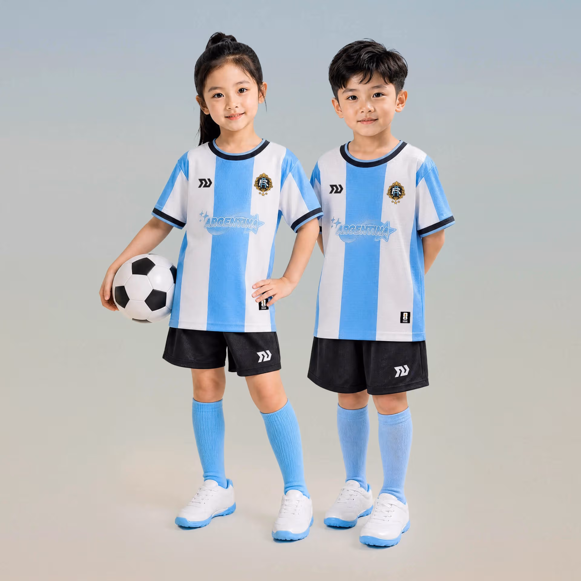 Bulbal Kid WC26 Sọc Trắng Biển 8