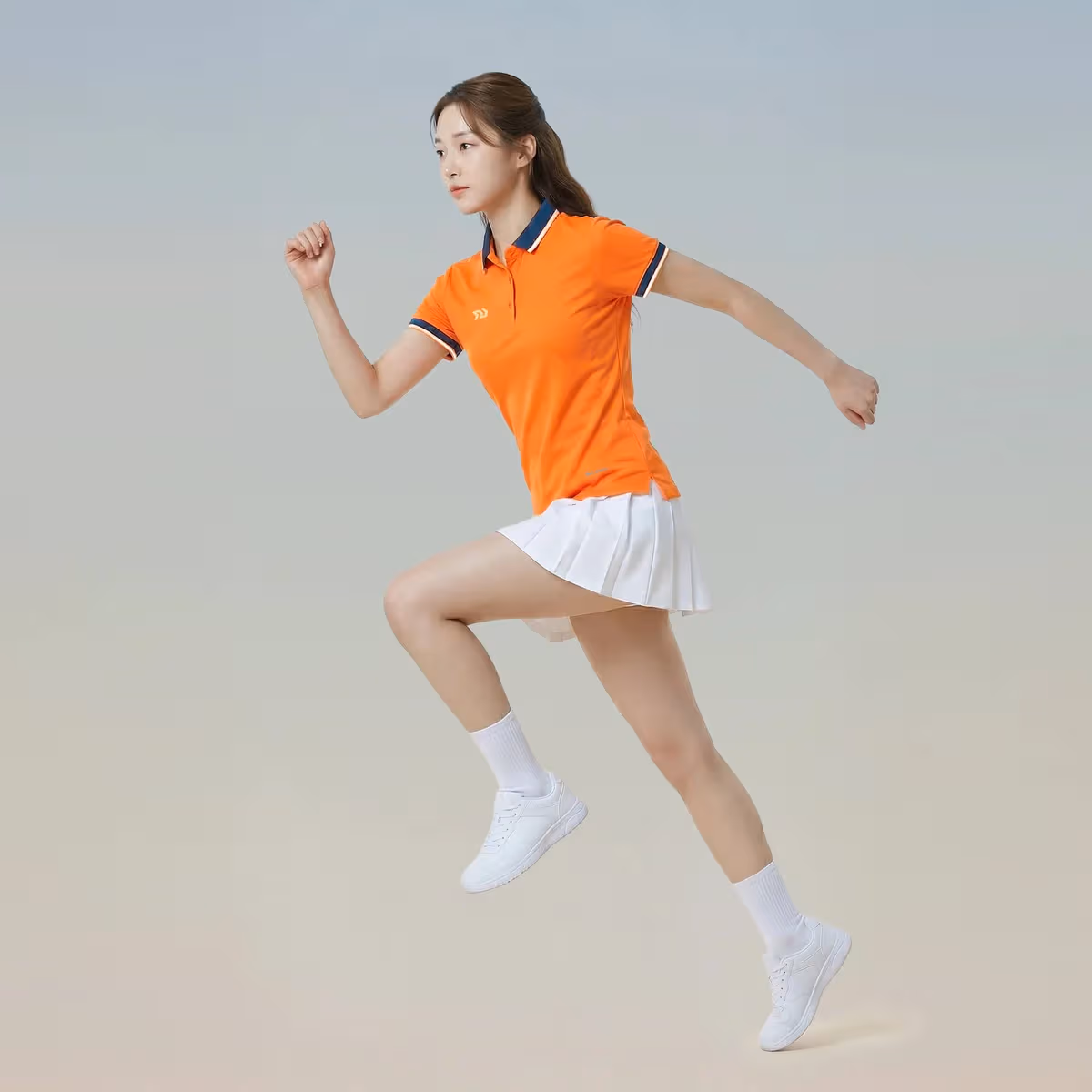 Áo Polo Bulbal Altron 2 Nữ Cam
