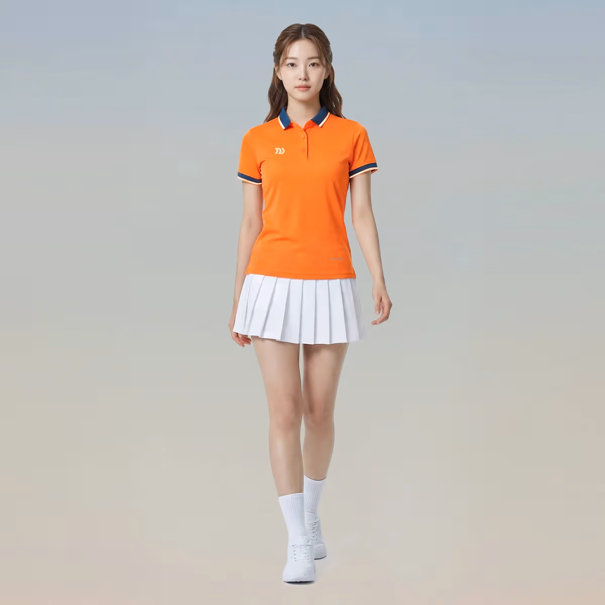 Áo Polo Bulbal Altron 2 Nữ Cam