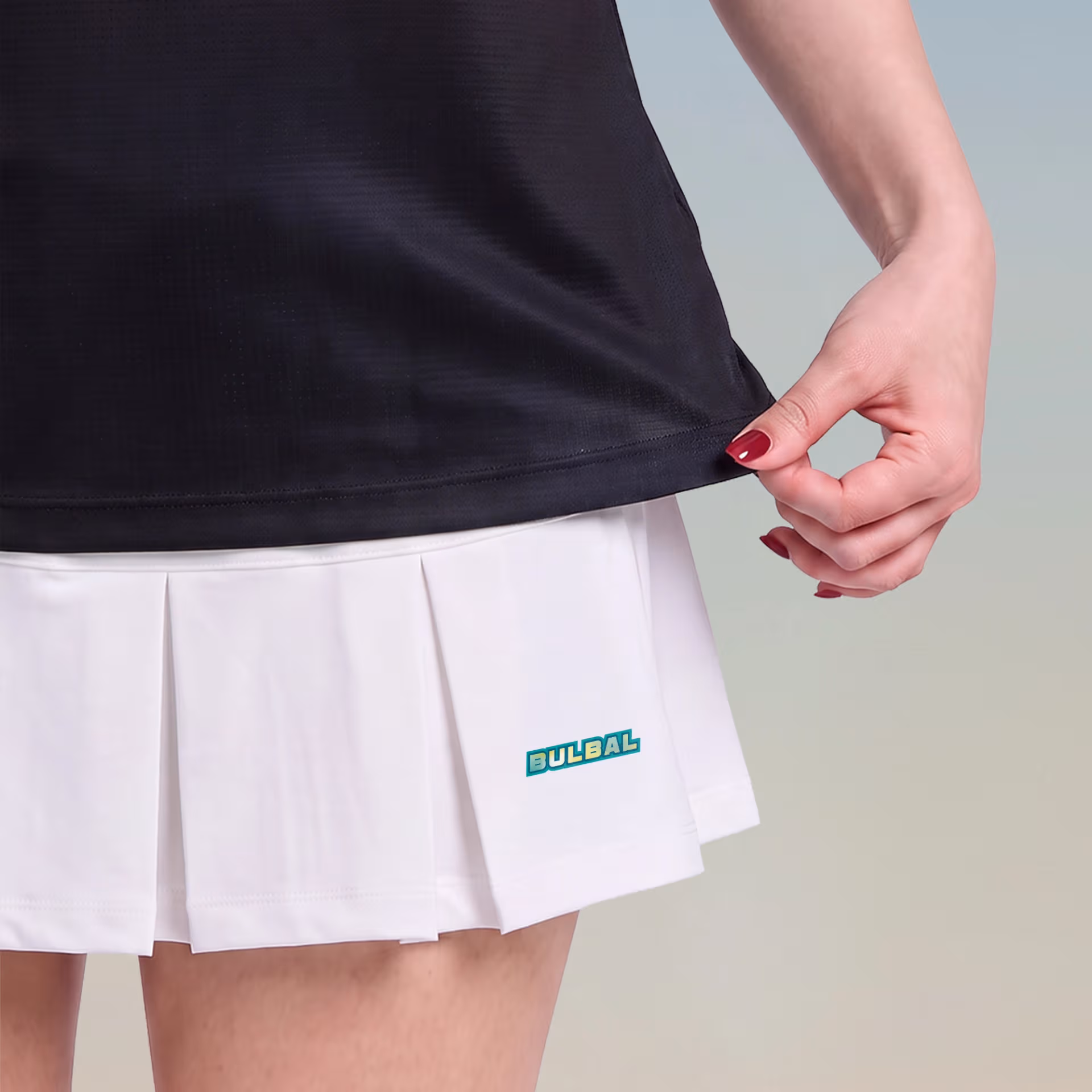 Áo thể thao Nữ Bulbal Lumar 02 Đen Xám 3