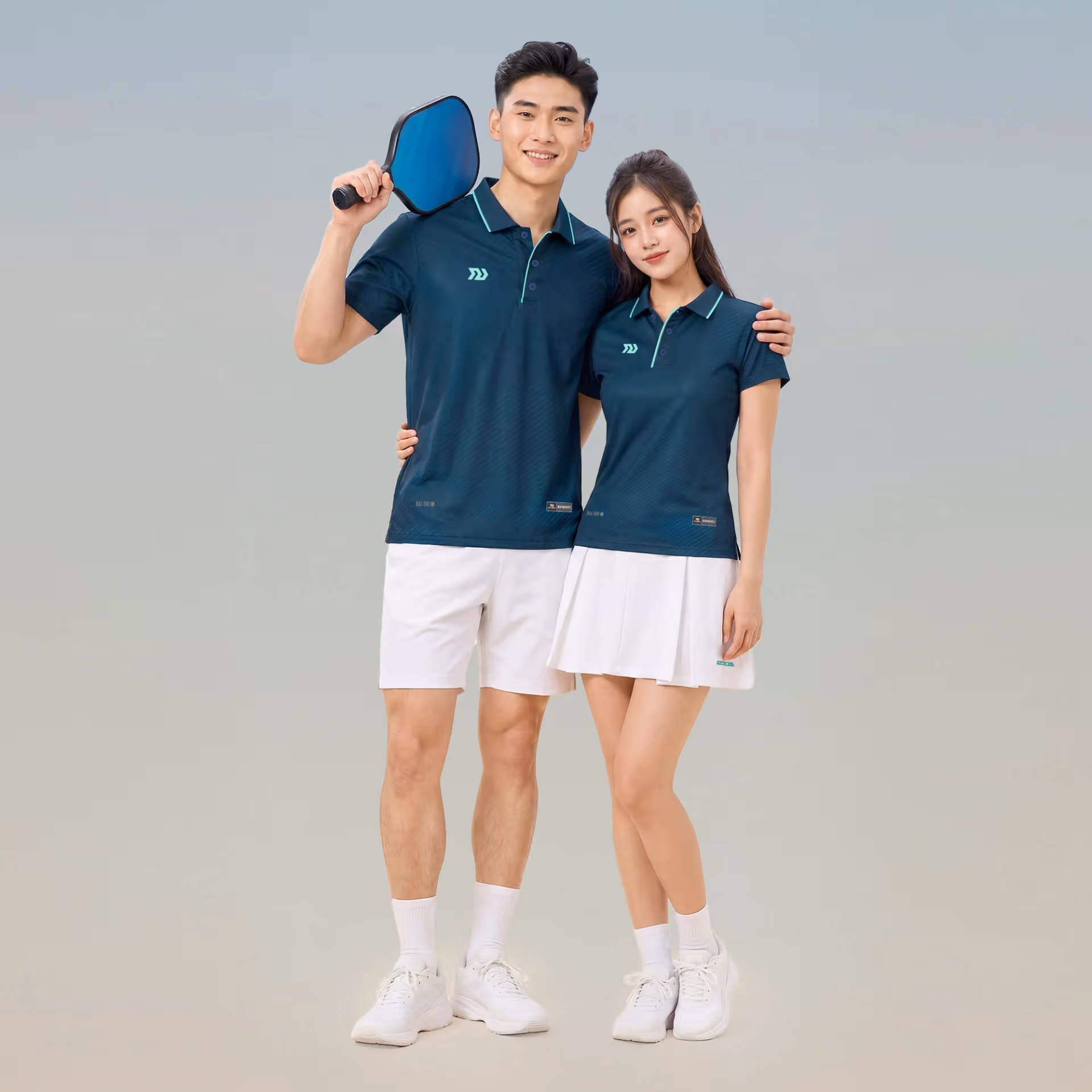 Áo thể thao cổ trụ Nam Bulbal Draco Lông Công 8