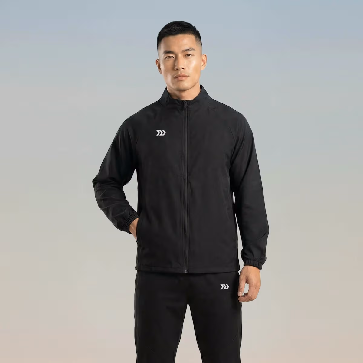Áo Khoác Gió Thể Thao Bulbal Windy Đen