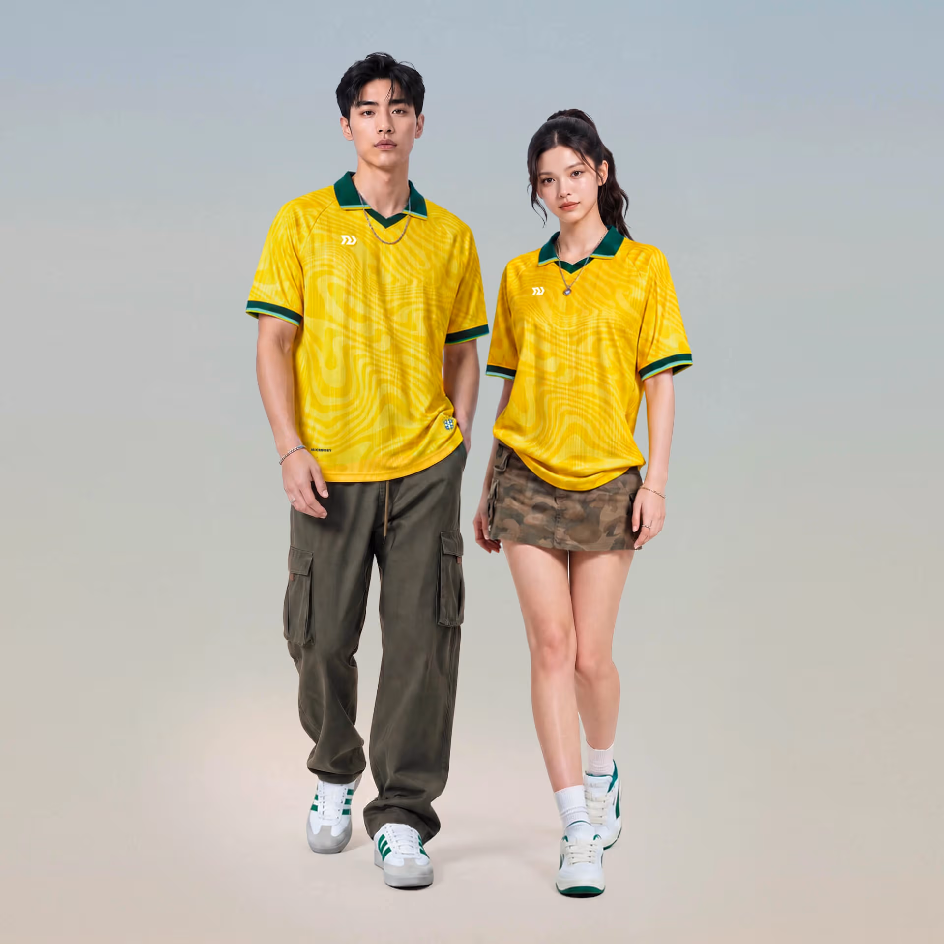 Áo Polo Bulbal Jersey WC26 Vàng 8