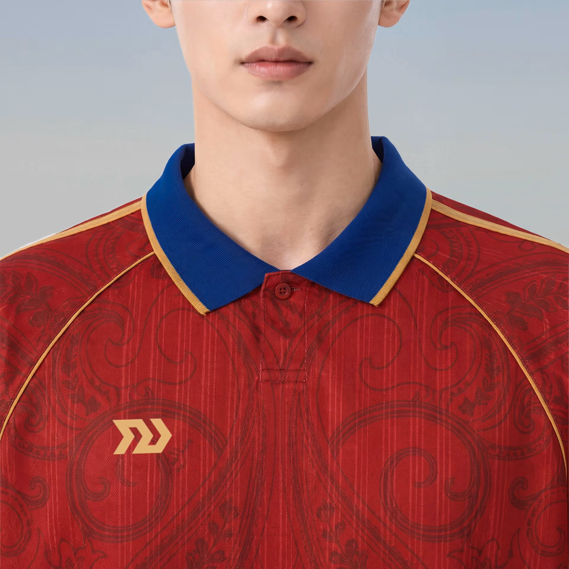 Áo Polo Bulbal Jersey WC26 Đỏ 3