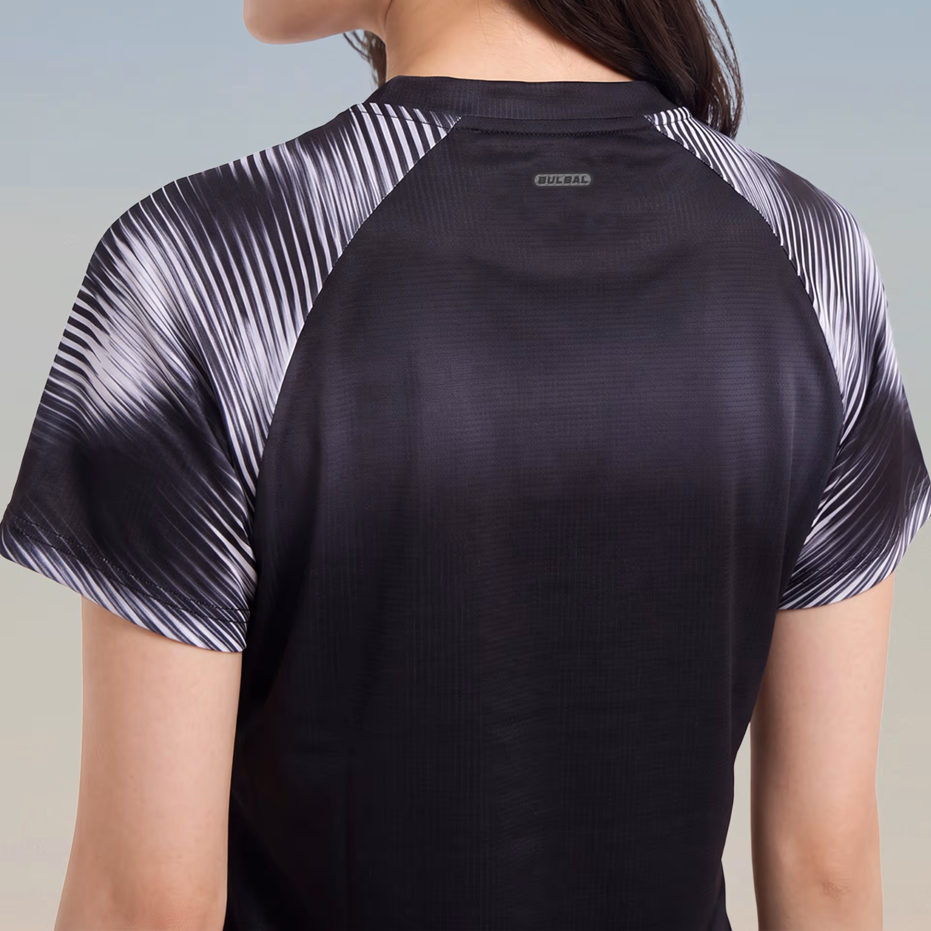 Áo thể thao Nữ Bulbal Lumar 02 Đen Xám 4