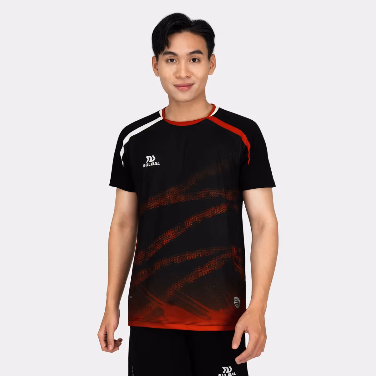 Áo Cầu Lông Nam Bulbal Badminton SS23 BAT1010 Đen