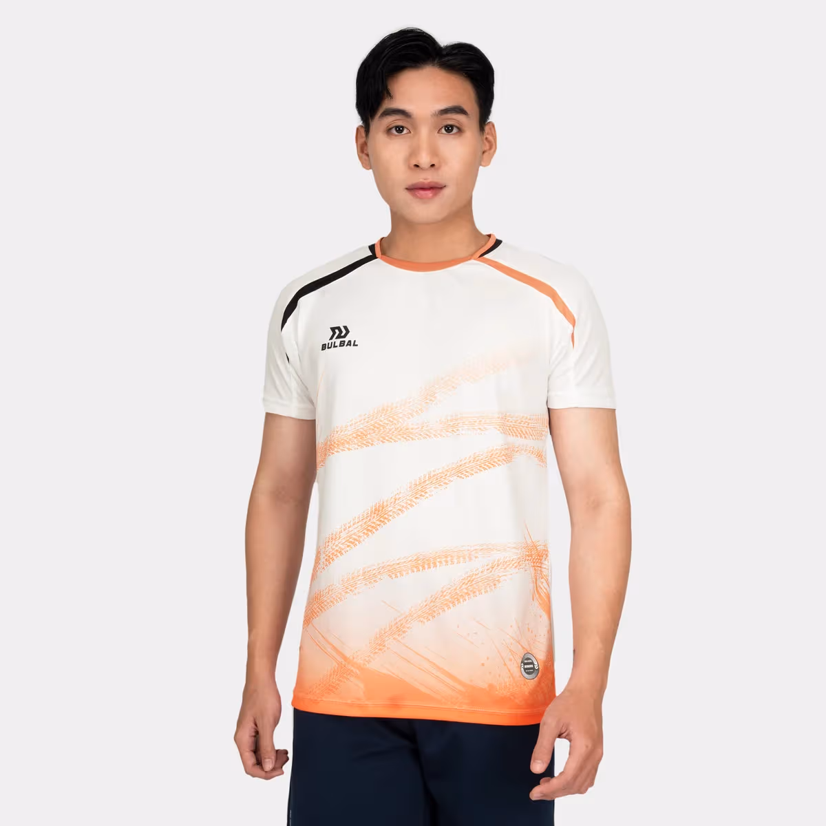 Áo Cầu Lông Nam Bulbal Badminton SS23 BAT1010 Trắng