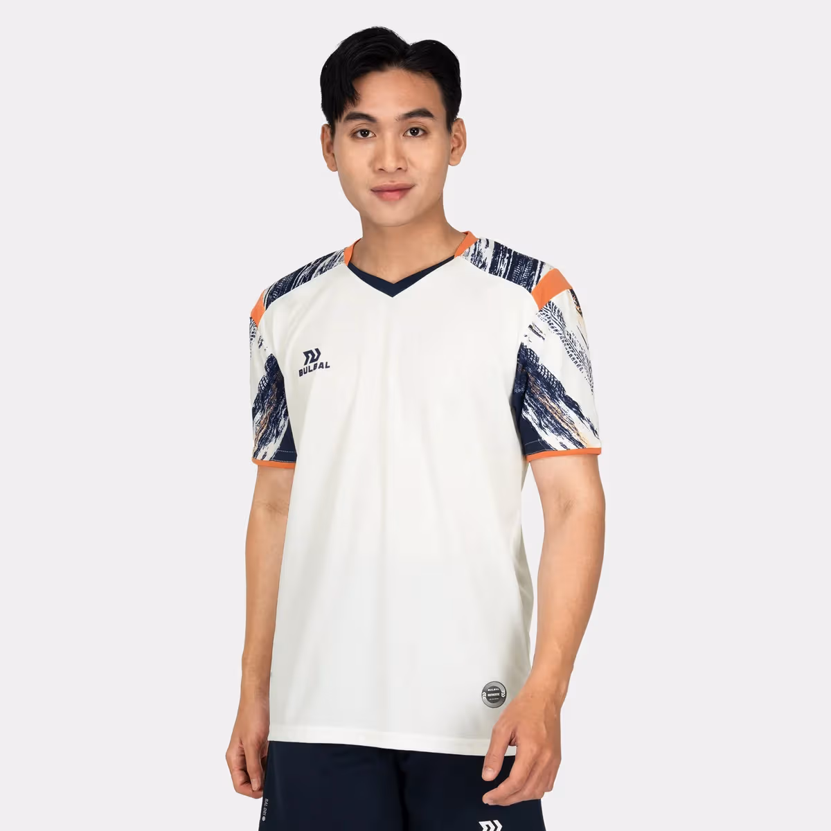 Áo Cầu Lông Nam Bulbal Badminton SS23 BAT1011 Trắng