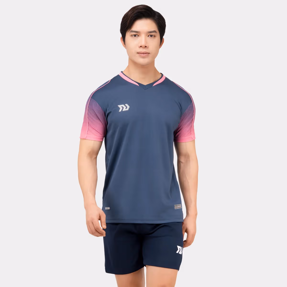 Áo Cầu Lông Nam Bulbal Badminton SS24 BAM2401 Xanh Nhớt