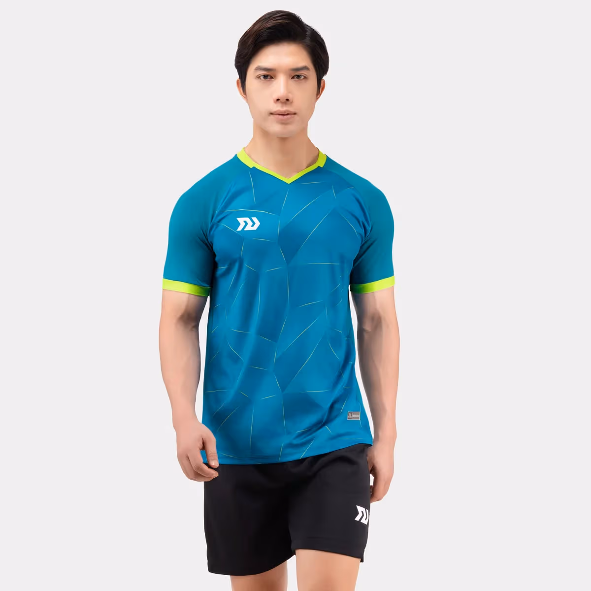 Áo Cầu Lông Nam Bulbal Badminton SS24 BAM2402 Cổ Vịt