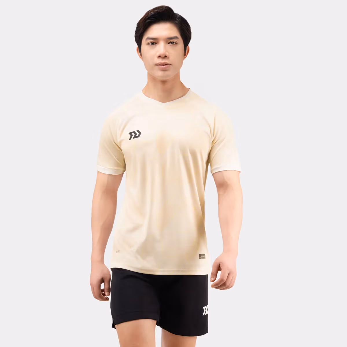 Áo Cầu Lông Nam Bulbal Badminton SS24 BAM2402 Kem