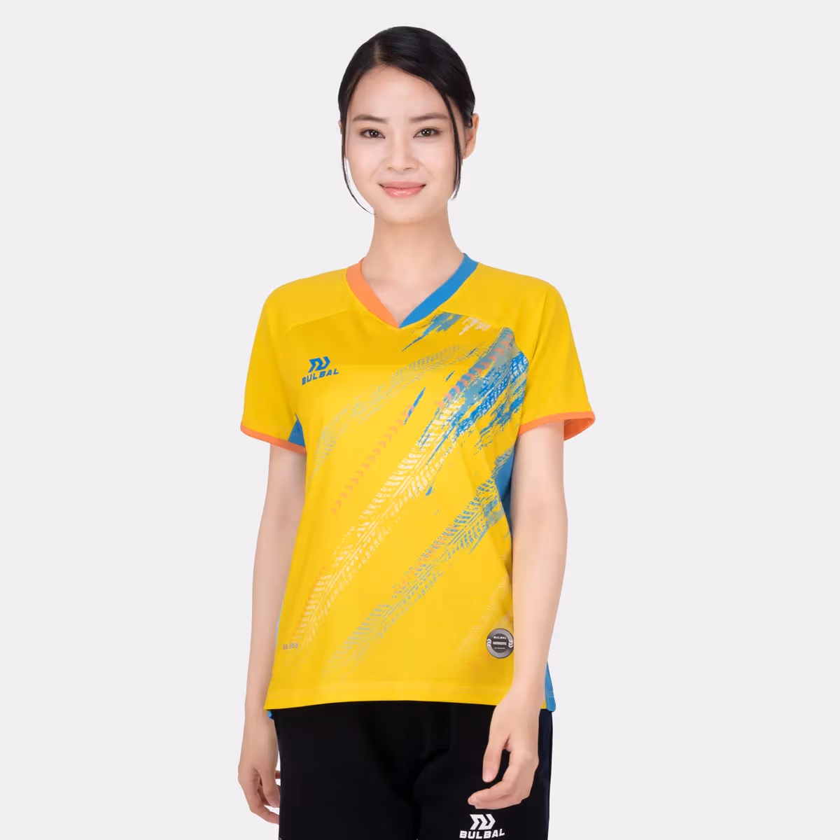 Áo Cầu Lông Nữ Bulbal Badminton SS23 BAT1012 Vàng