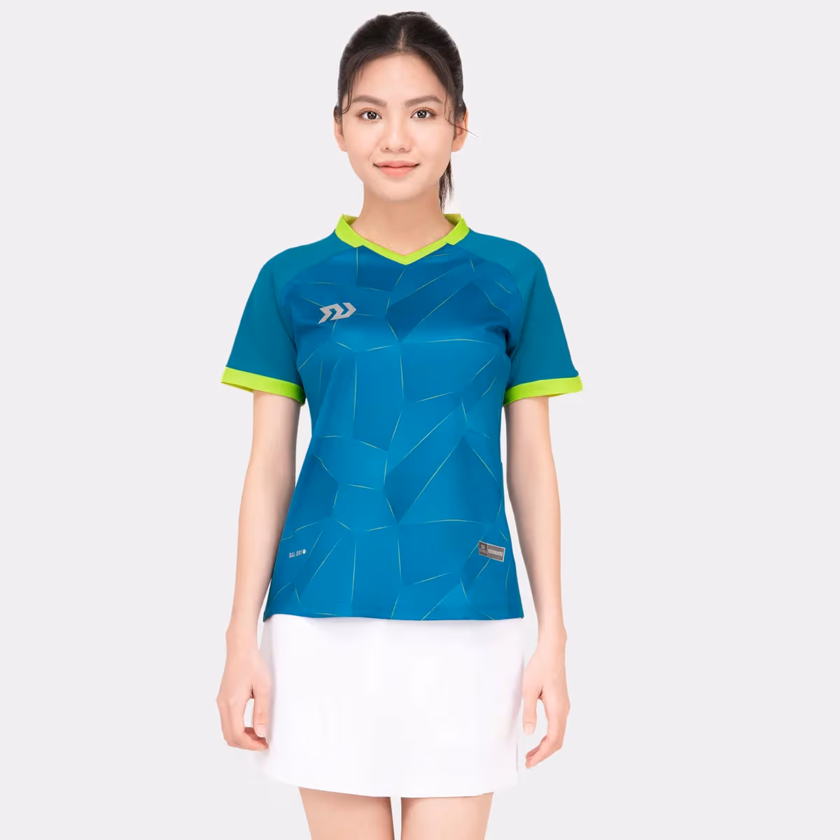 Áo Cầu Lông Nữ Bulbal Badminton SS24 BAW2402 Cổ Vịt