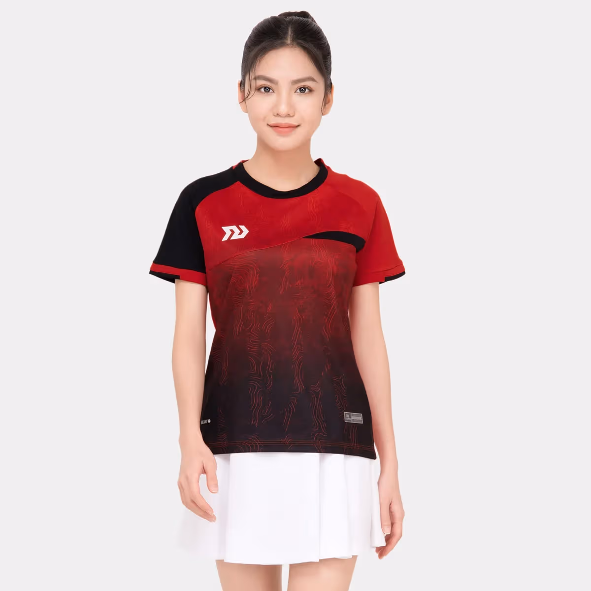 Áo Cầu Lông Nữ Bulbal Badminton SS24 BAW2403 Đỏ