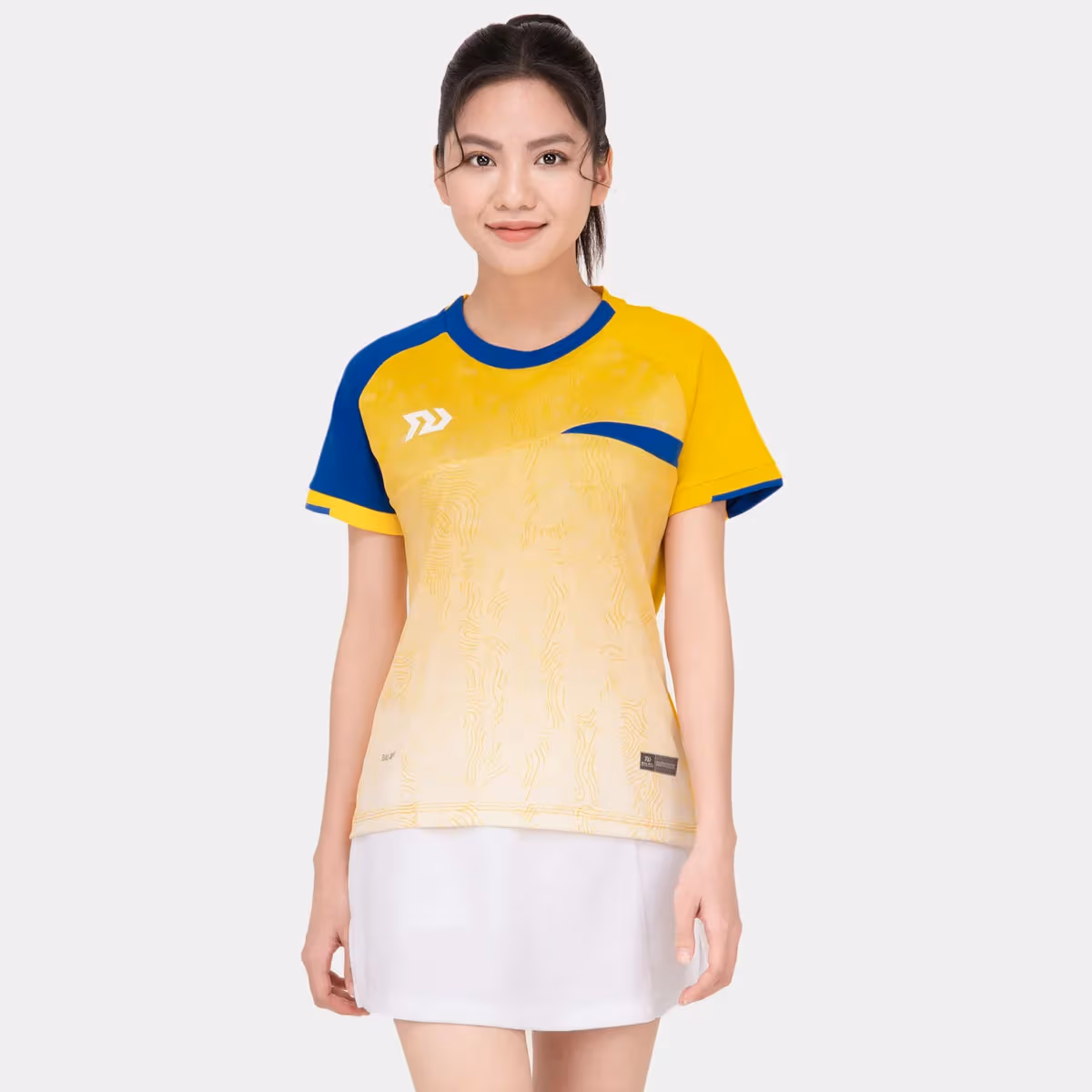Áo Cầu Lông Nữ Bulbal Badminton SS24 BAW2403 Vàng