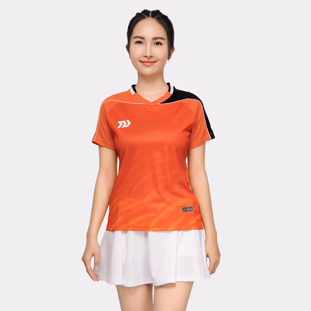 Áo Cầu Lông Nữ Bulbal Rally BAW2404 Cam