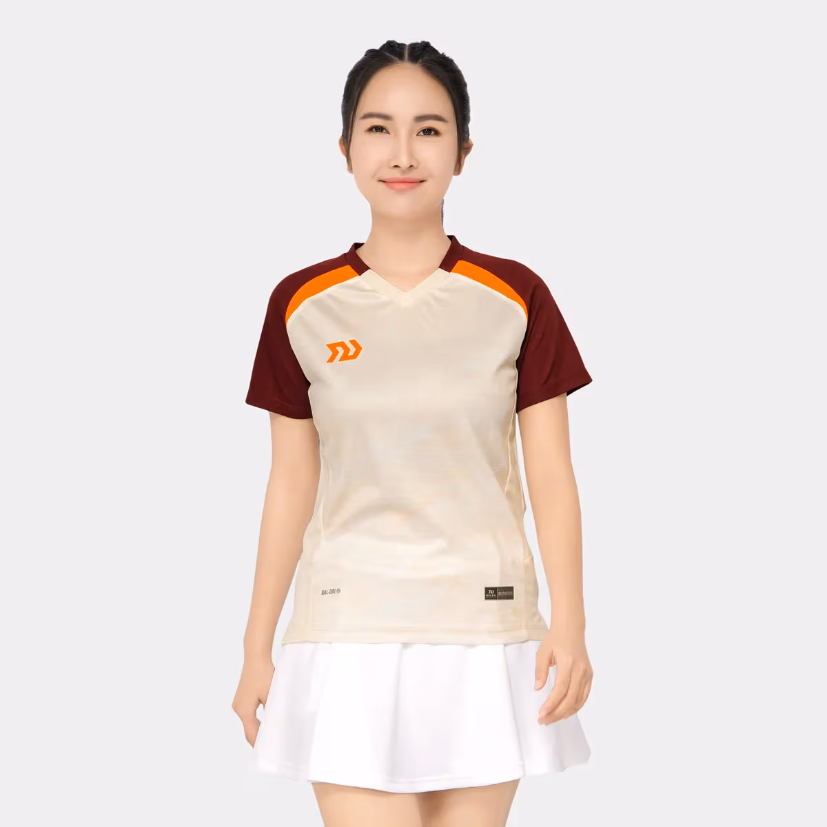 Áo Cầu Lông Nữ Bulbal Rally BAW2406 Kem