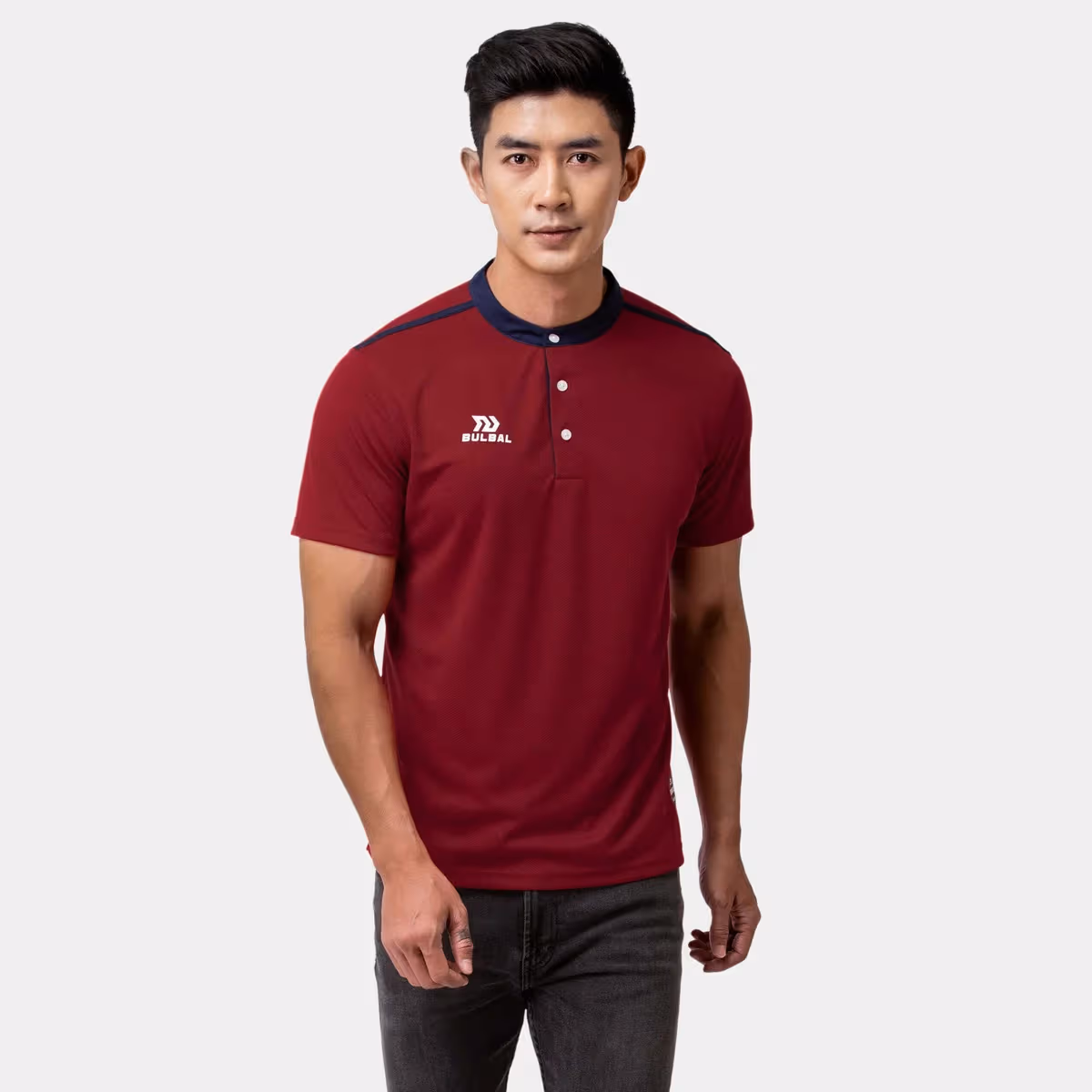 ÁO POLO THỂ THAO BULBAL POLO ORIN ĐỎ ĐÔ