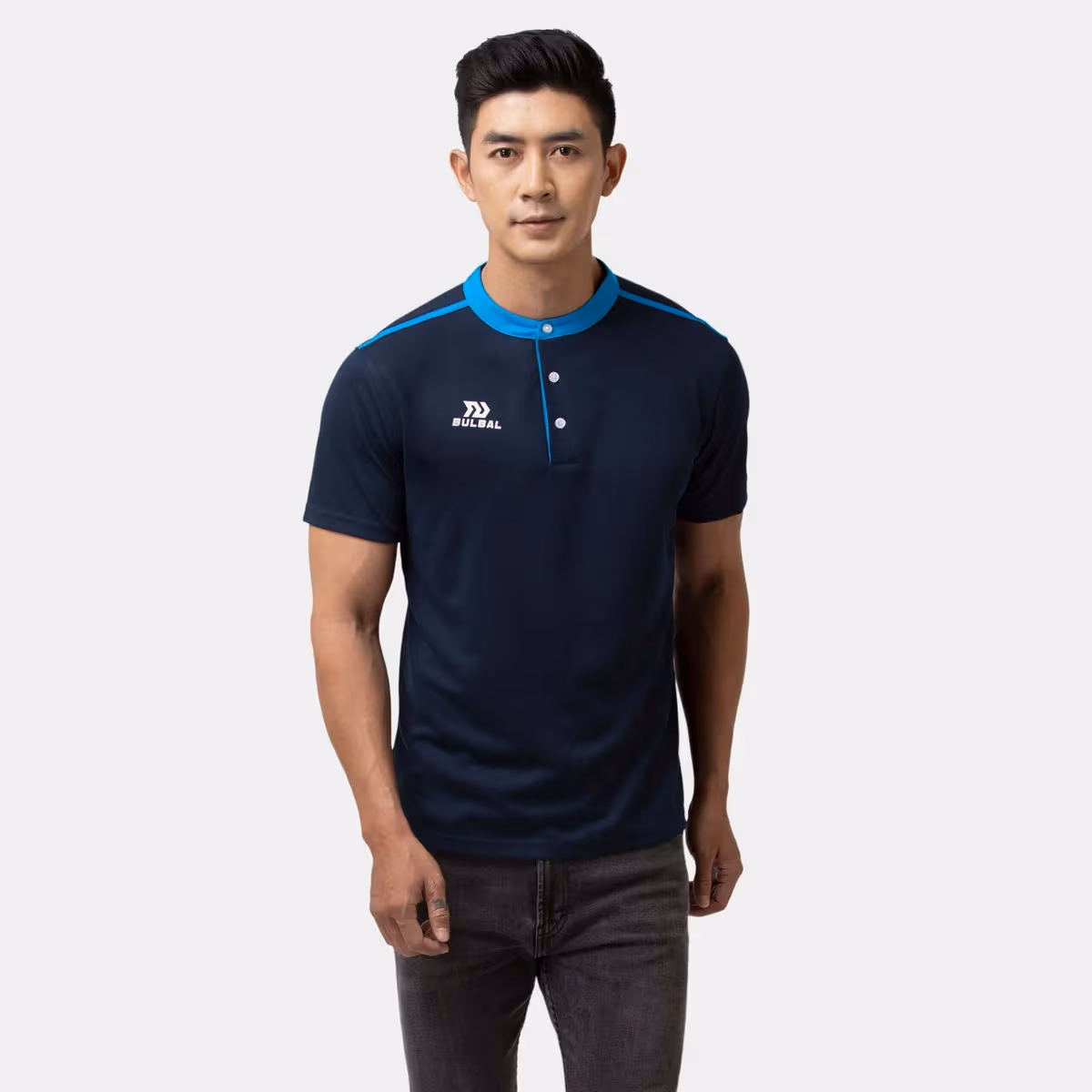 ÁO POLO THỂ THAO BULBAL POLO ORIN XANH ĐEN