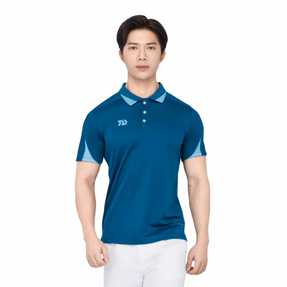 Áo Polo Thể Thao Nam Bulbal Maris PL08 Xanh Lông Công