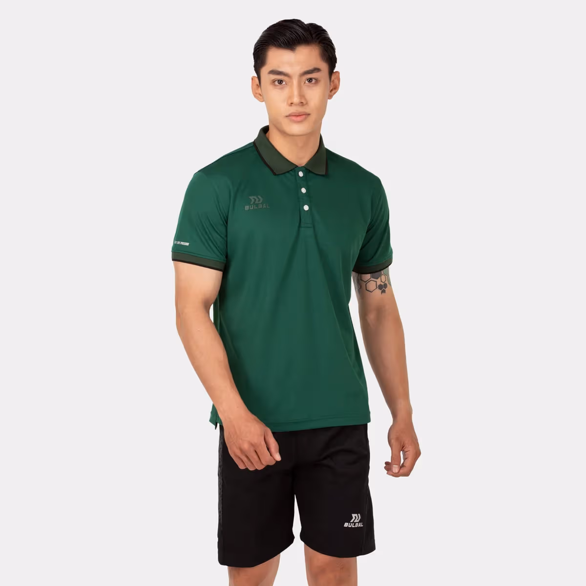 Áo Polo Thể Thao Nam Bulbal Neo Xanh Lá