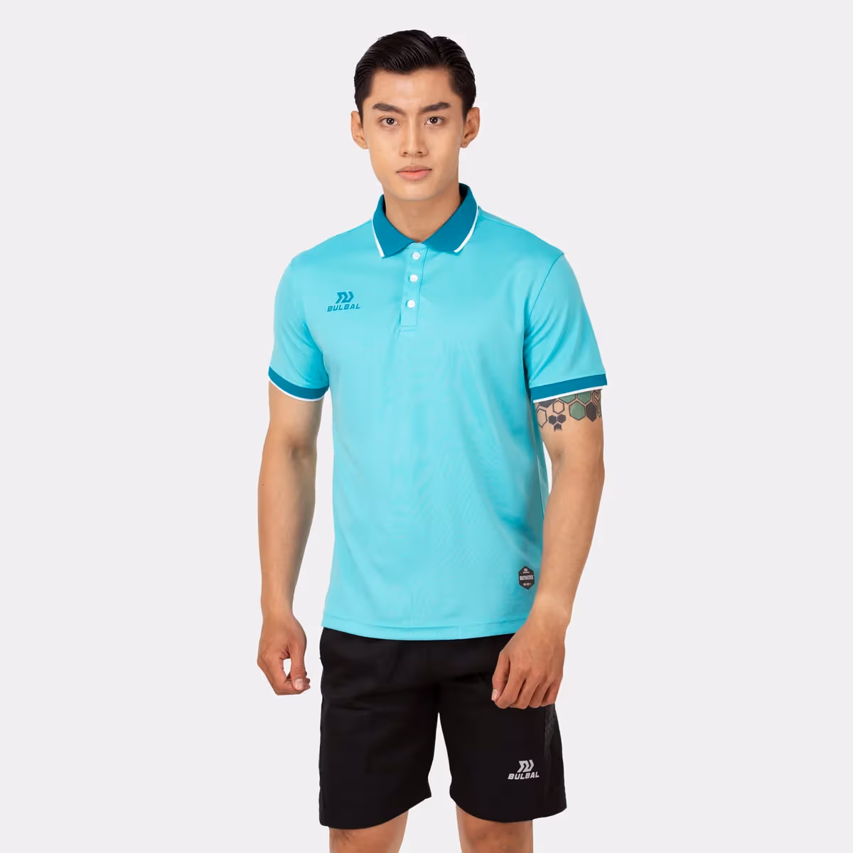 Áo Polo Thể Thao Nam Bulbal Neo Xanh Ngọc