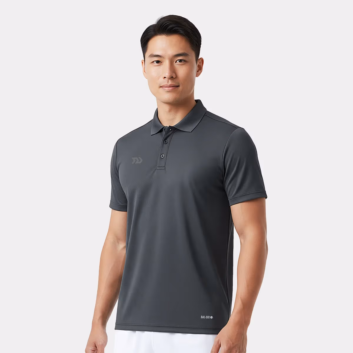 Áo Polo Thể Thao Nam Bulbal Trilite Xám Chì