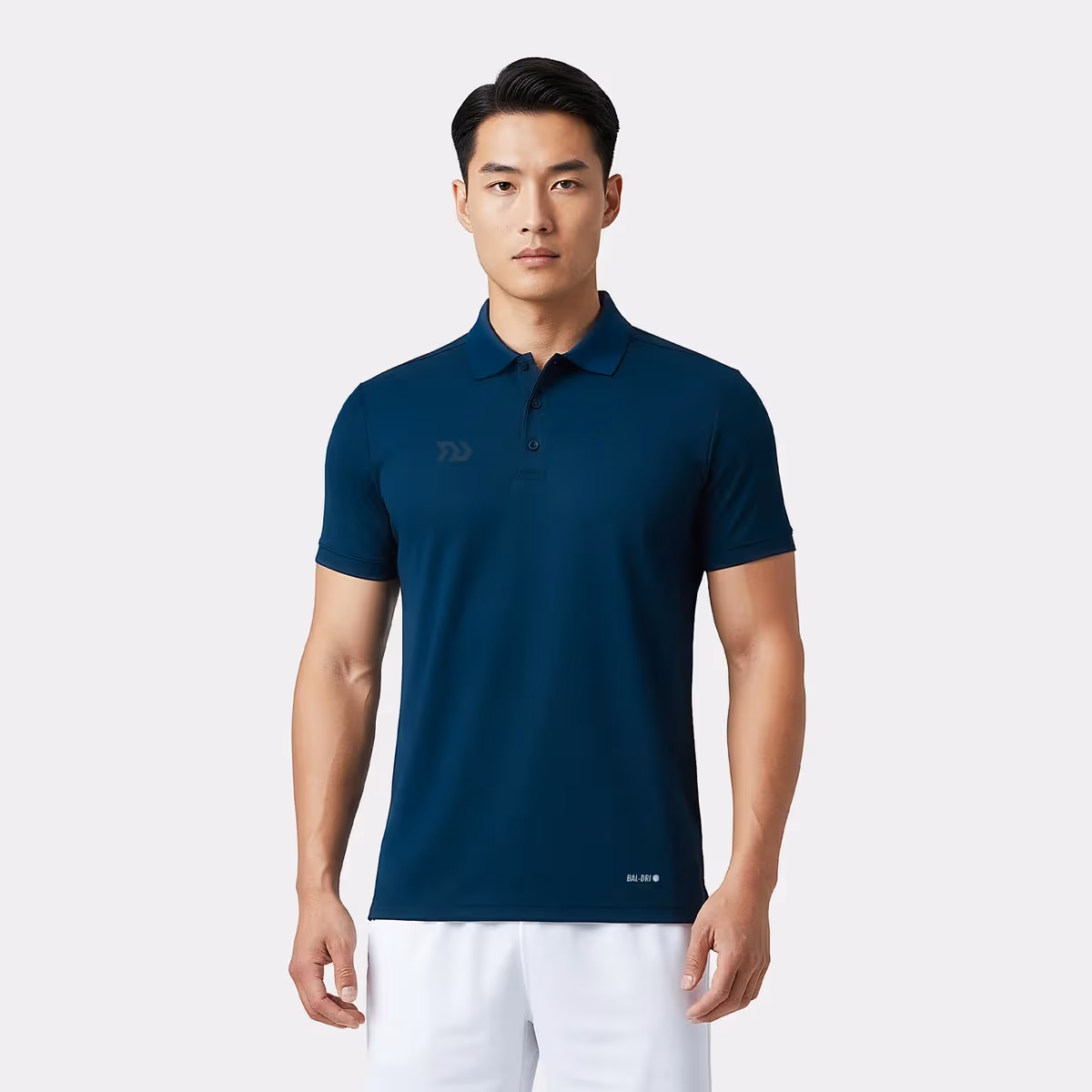 Áo Polo Thể Thao Nam Bulbal Trilite Xanh Lông Công
